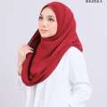 FULL PLEATED INARA In Beet Red - RM80.00